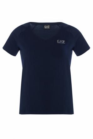T-shirt z logo, zdjęcie 1 T-shirt z logo od EA7 Emporio Armani